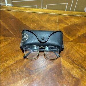 Ray-Ban Black Glasses with Case